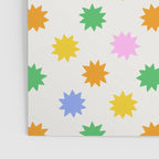 Colorful star shpe cartoon pattern Poster Gallery Image 3