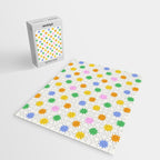 Colorful star shpe cartoon pattern Jigsaw Puzzle Gallery Image 2