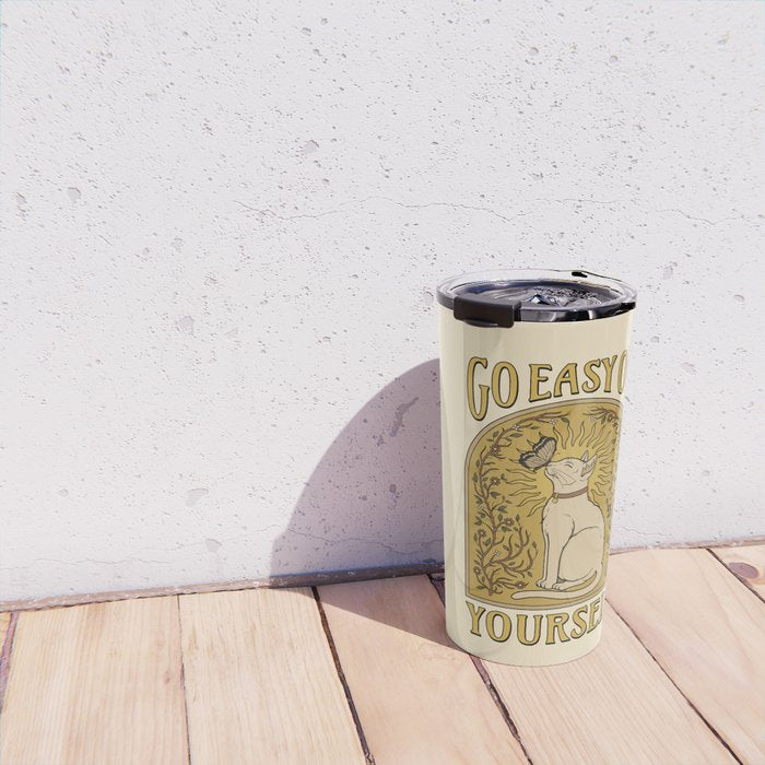 Go Easy on Yourself Travel Mug Gallery Image 4