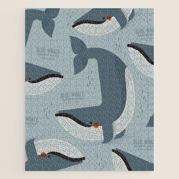 Blue Whale, Wildlife of Antarctica Jigsaw Puzzle Gallery Image 1