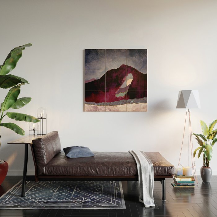 Desert Perspective Wood Wall Art Gallery Image 2