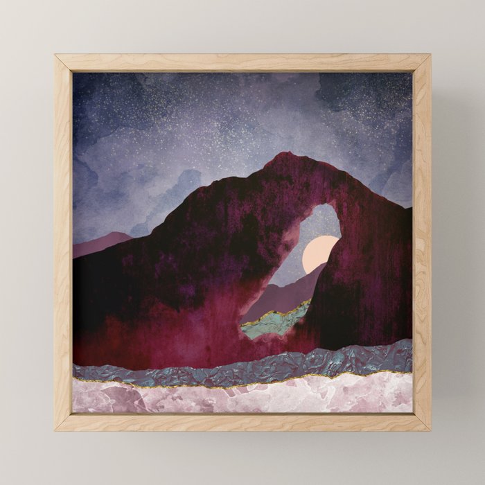 Desert Perspective Mini Art Print Gallery Image 1