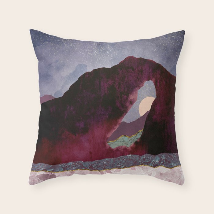 Desert Perspective Throw Pillow Gallery Image 1