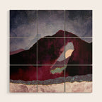 Desert Perspective Wood Wall Art Gallery Image 1