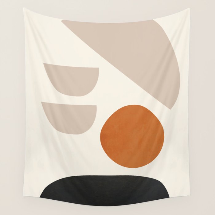 abstract minimal 62 Wall Tapestry Gallery Image 4