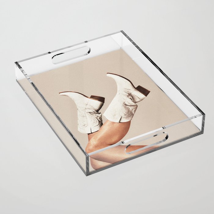 These Boots - Neutral L Acrylic Tray Gallery Image 1