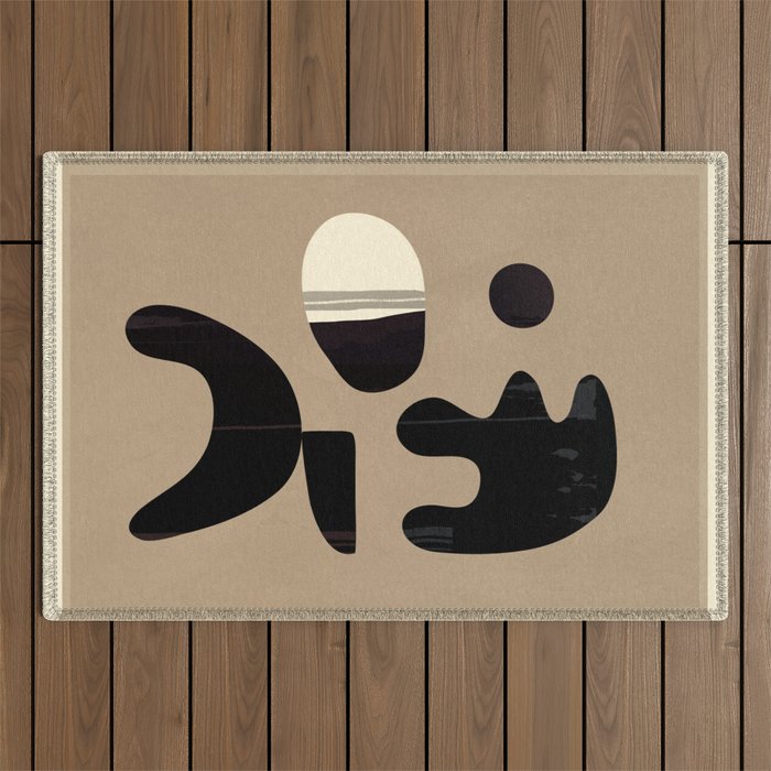 Shape Movement Geometry 04 Outdoor Rug Gallery Image 1