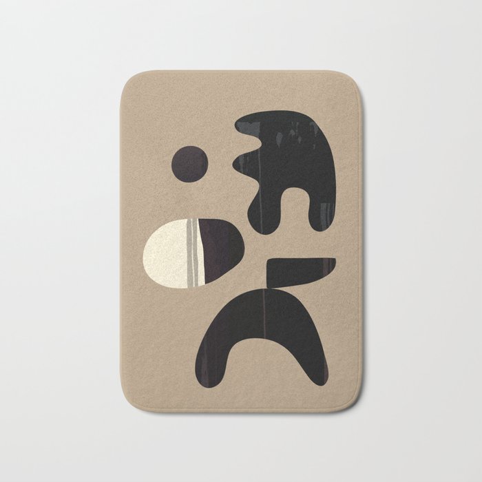 Shape Movement Geometry 04 Bath Mat Gallery Image 1