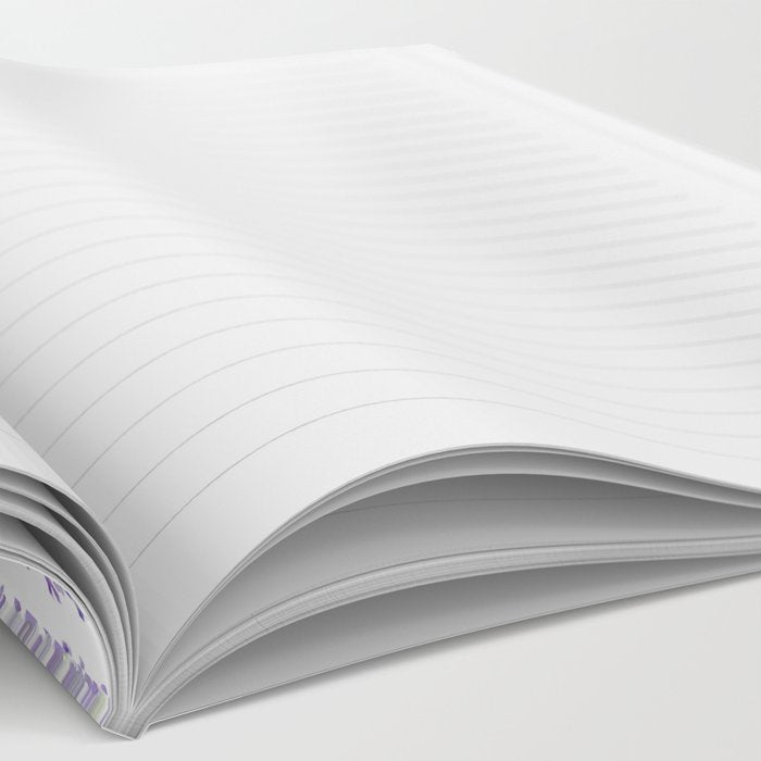 lavender watercolor horizontal Notebook Gallery Image 2