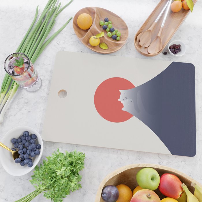 Cat Landscape 98 Cutting Board Gallery Image 2