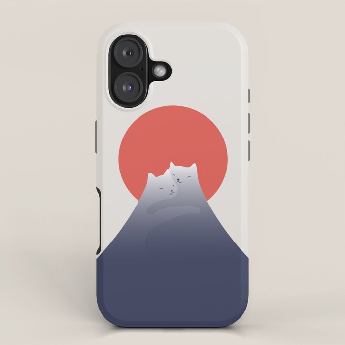 Cat Landscape 98 iPhone Case Gallery Image 1