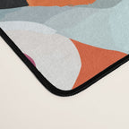 Sushi & Sashimi, Japanese Mob Wife Raw Fish Food Illustration, Delicacy Menu Rice Colorful Eclectic Desk Mat Gallery Image 4