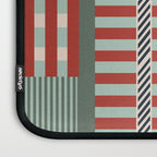Vintage Striped Geometric Laptop Sleeve Gallery Image 3
