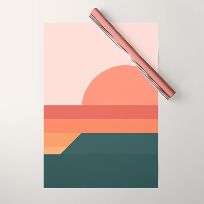 Sunseeker 08 Landscape Wrapping Paper Gallery Image 1