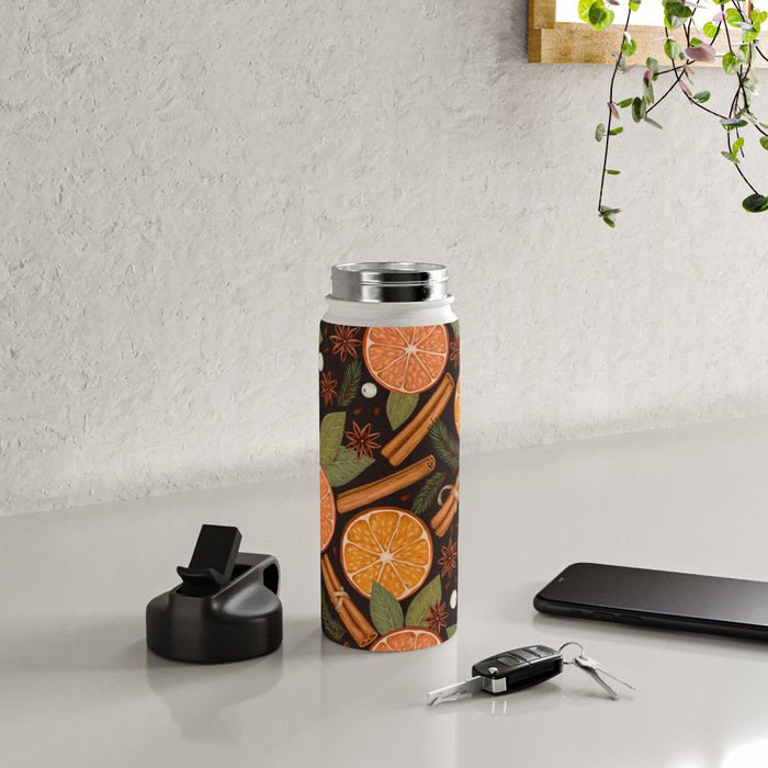 Winter Spice in Charcoal Water Bottle Gallery Image 4