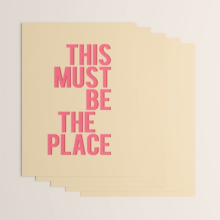 This Must Be The Place Wrapping Paper Gallery Image 3