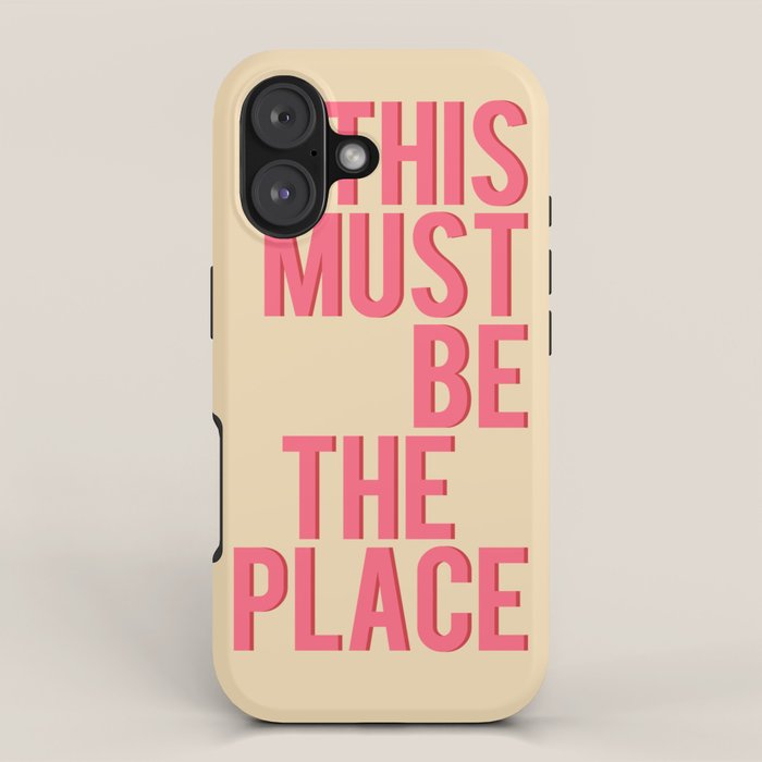 This Must Be The Place iPhone Case Gallery Image 1