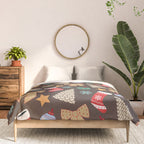 Cute Christmas Brown Comforter Gallery Image 3