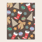 Cute Christmas Brown Notebook Gallery Image 4