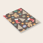 Cute Christmas Brown Notebook Gallery Image 3
