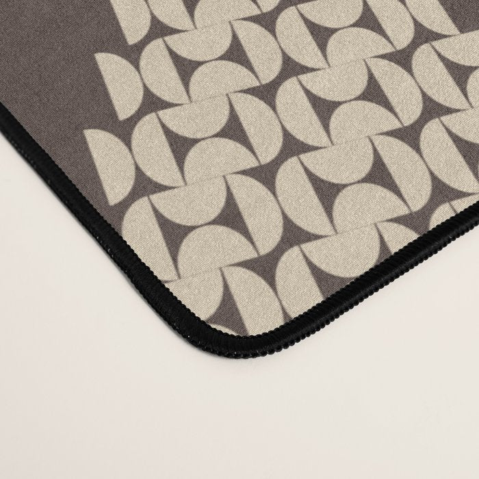 Cute Christmas Brown Desk Mat Gallery Image 4