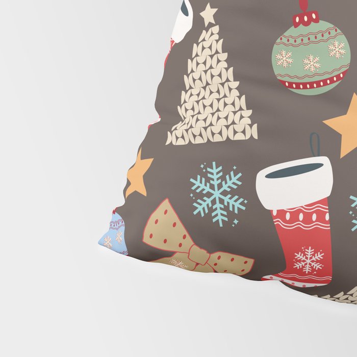 Cute Christmas Brown Pillow Sham Gallery Image 4