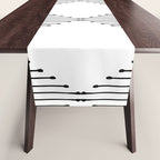 Grid (Golden Brown) Table Runner Gallery Image 1