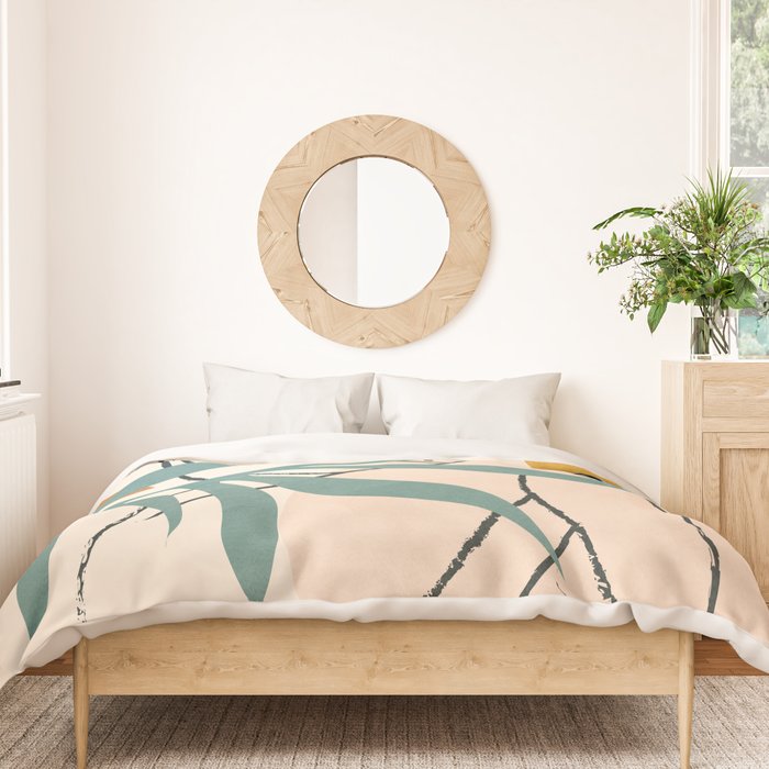 Minimal Line in Nature II Duvet Cover Gallery Image 3
