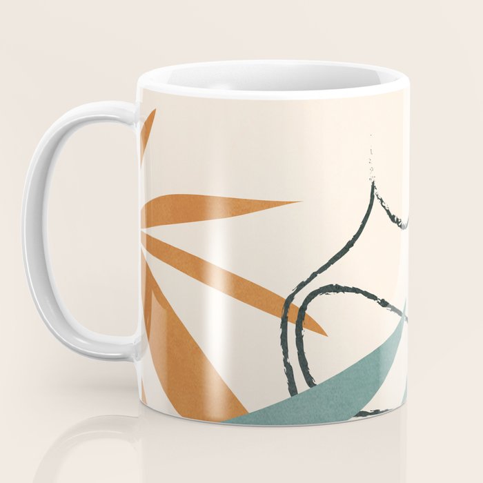 Minimal Line in Nature II Coffee Mug Gallery Image 3