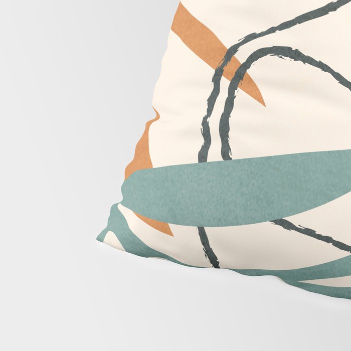 Minimal Line in Nature II Pillow Sham Gallery Image 4