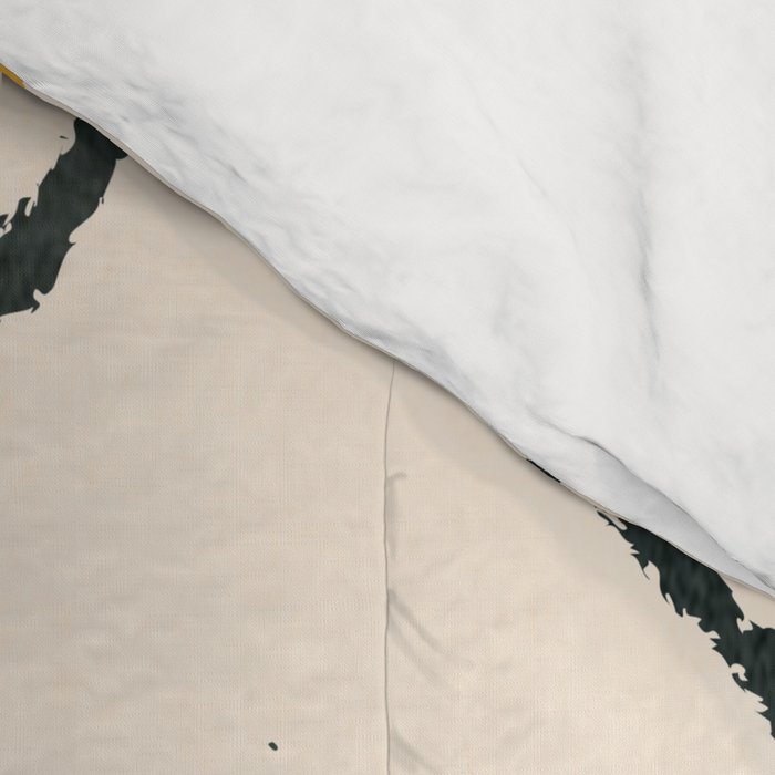 Minimal Line in Nature II Comforter Gallery Image 4