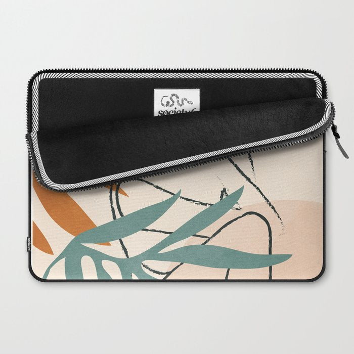 Minimal Line in Nature II Laptop Sleeve Gallery Image 2