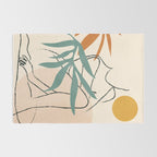 Minimal Line in Nature II Rug Gallery Image 2