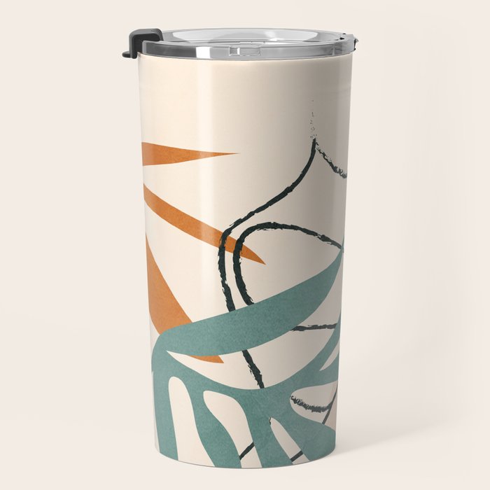 Minimal Line in Nature II Travel Mug Gallery Image 3