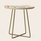 Minimal Line in Nature II Side Table Gallery Image 1