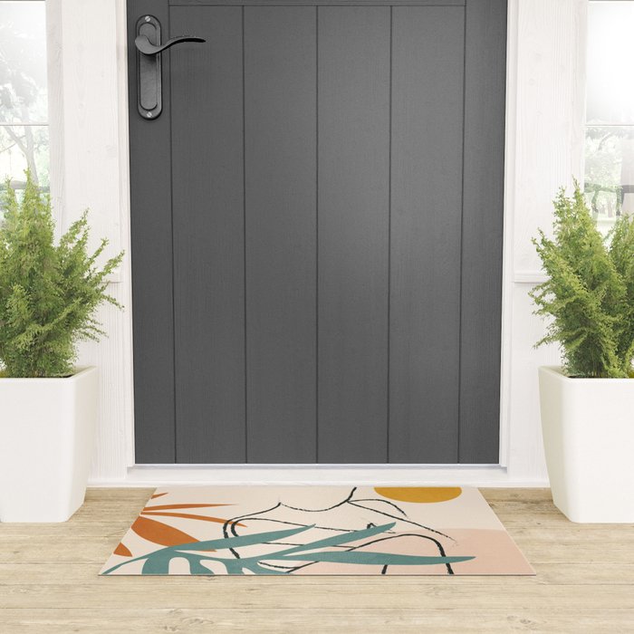 Minimal Line in Nature II Welcome Mat Gallery Image 3