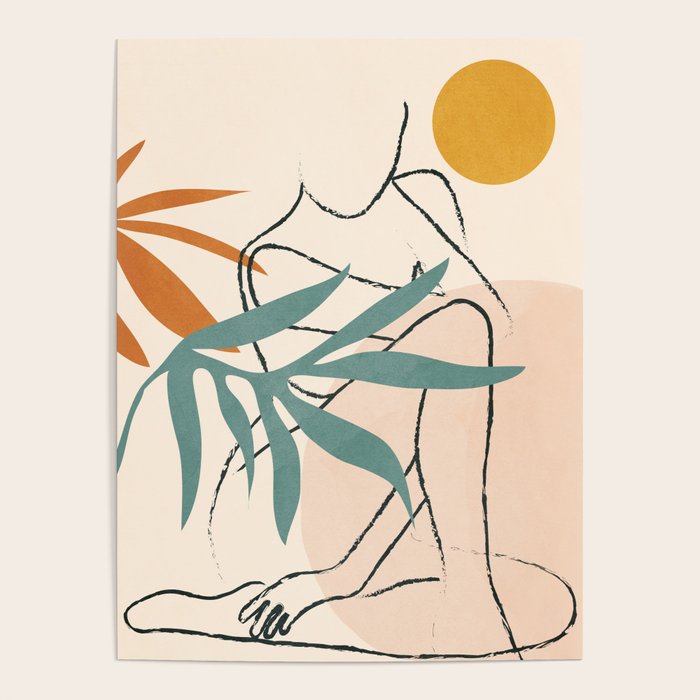 Minimal Line in Nature II Poster Gallery Image 4
