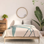Minimal Line in Nature II Comforter Gallery Image 3