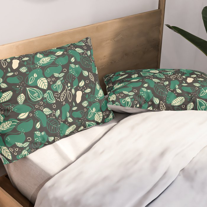 Wild garden Pillow Sham Gallery Image 2