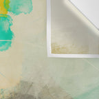 summer landscape triptych 3 abstract art Wall Tapestry Gallery Image 3