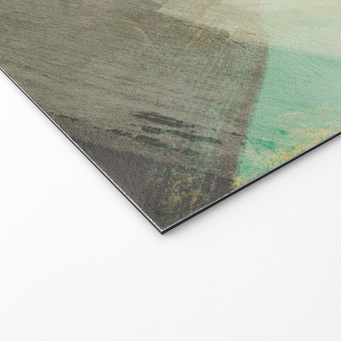 summer landscape triptych 3 abstract art Welcome Mat Gallery Image 2