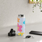 Flower market neon Water Bottle Gallery Image 4