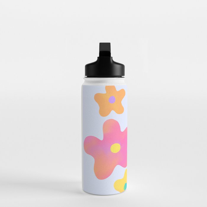 Flower market neon Water Bottle Gallery Image 3