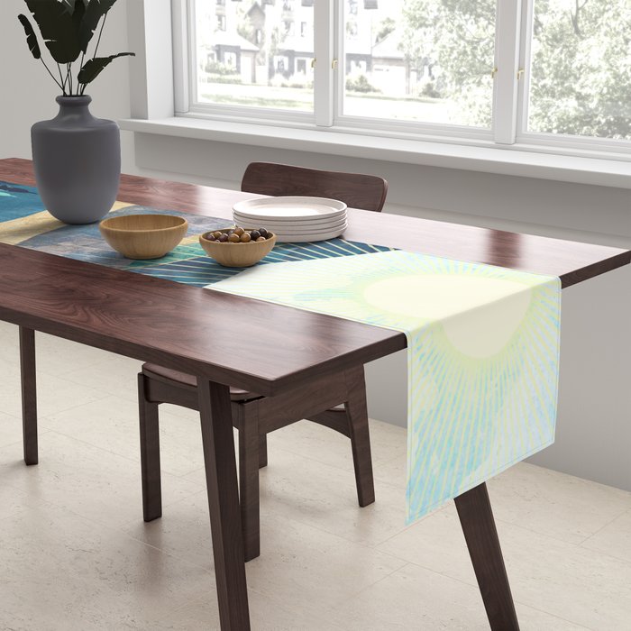Blue Forest Table Runner Gallery Image 2