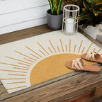 Sunshine Everywhere Outdoor Rug Gallery Image 2