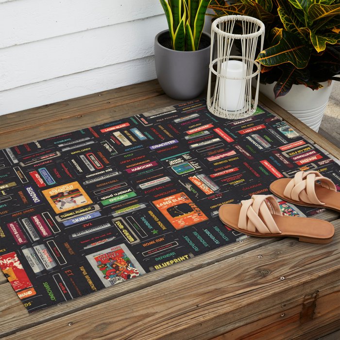 Video Games Outdoor Rug Gallery Image 2