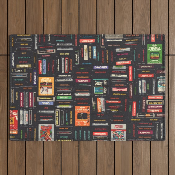 Video Games Outdoor Rug Gallery Image 1