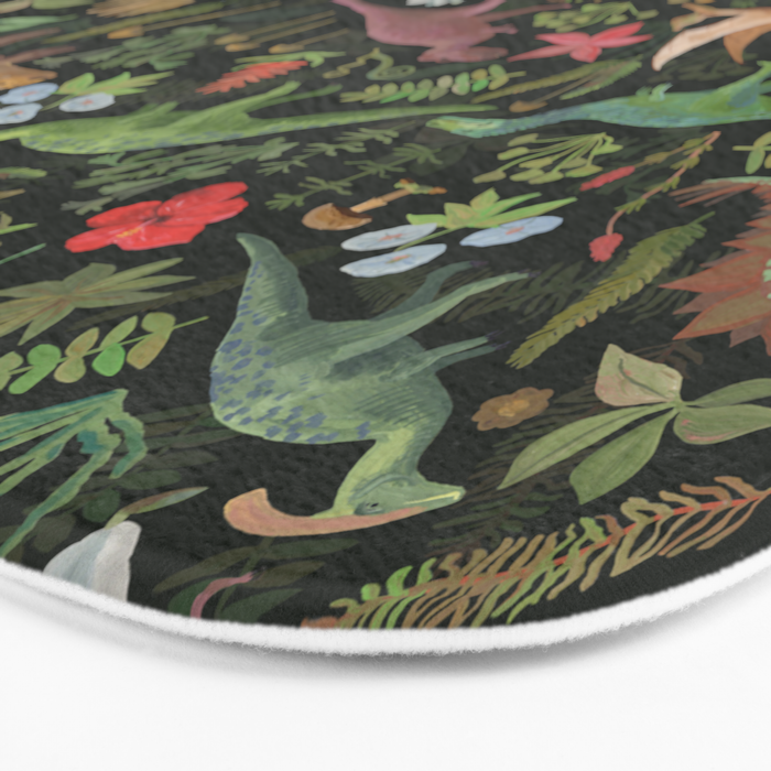 Dinosaur Jungle Bath Mat Gallery Image 3
