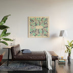 Adventure is Calling - Navy & Mint Palette Wood Wall Art Gallery Image 2