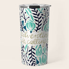 Adventure is Calling - Navy & Mint Palette Travel Mug Gallery Image 1
